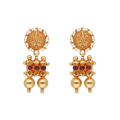 Plain Gold Eardrop Filigre/Die withMatil