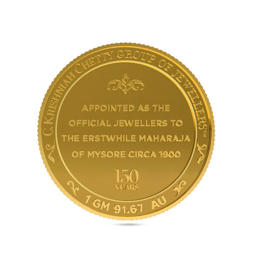 GODDESS LAKSHMI COINC.KRISHNIAH CHETTY