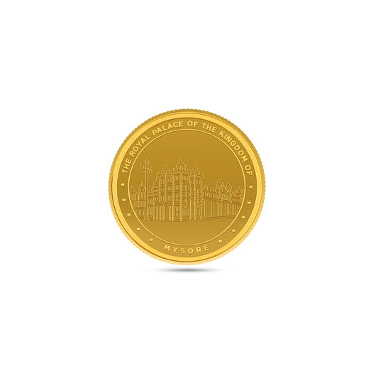 GOLD MYSOREPALACE COINC.KRISHNIAH CHETTY