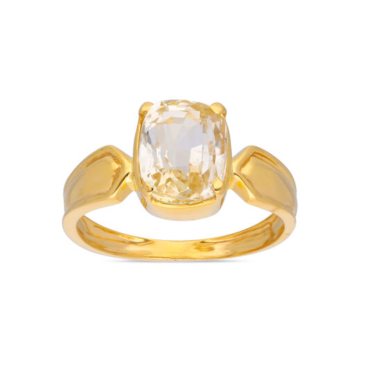 Gemset Gold Gents ring in Casting