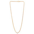Plain Gold Chain with casting Motifs