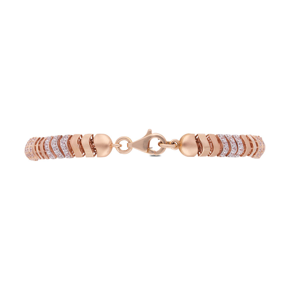 Gemset Golusu Bangle Plain