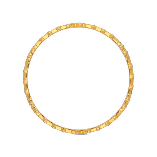 Diamond Bangles in Pinji Pattern