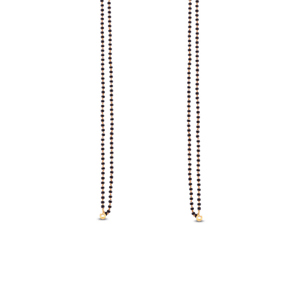 Plain Gold Chain with casting Motifs