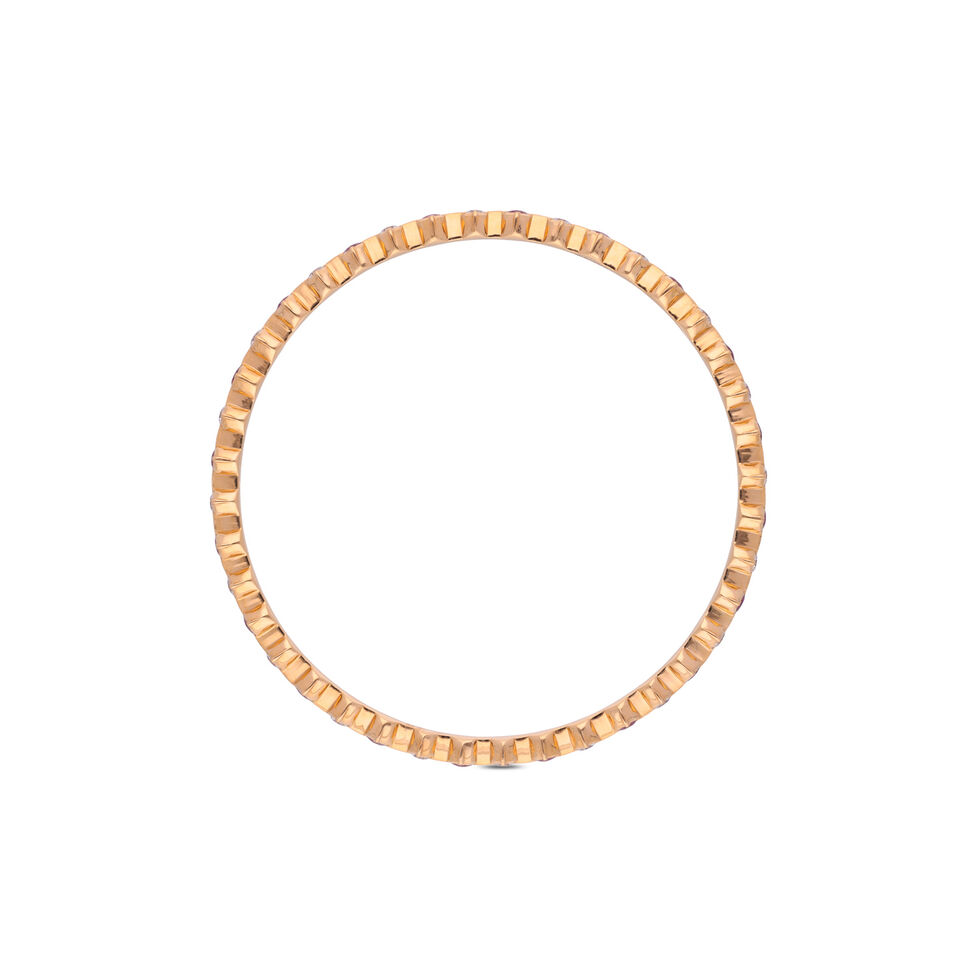Diamond Bangles in Pinji Pattern
