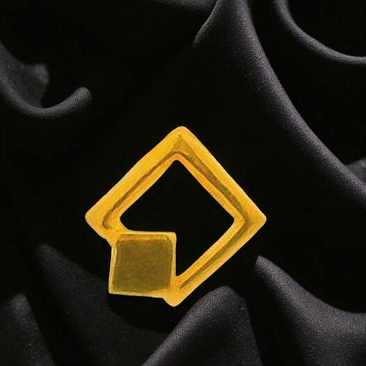 Gemset Nose screw inFiligree/DieGold