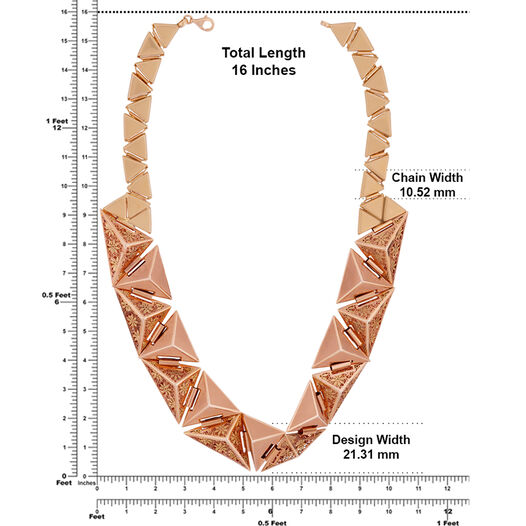 GemsetGold Necklace in Casting