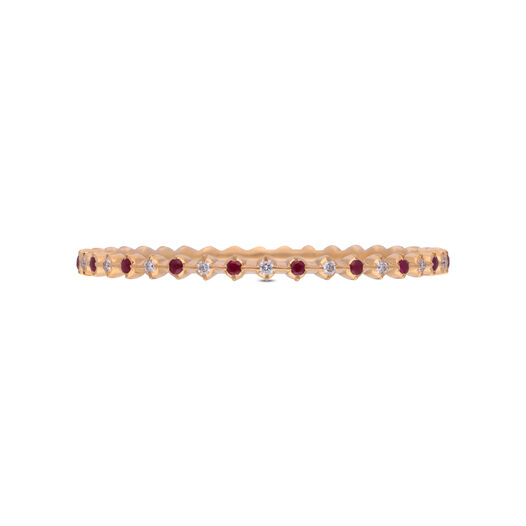 Diamond Bangles in Pinji Pattern