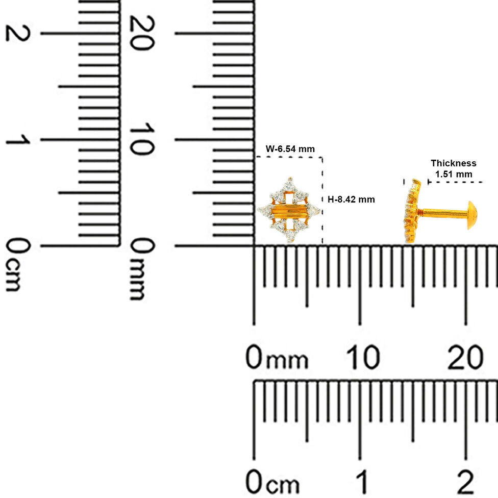 Nose Pin Filigree/Die/g. bead w/wo gems