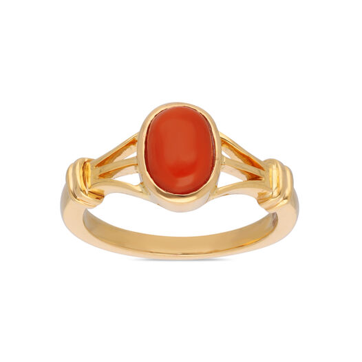 Plain Gold Ladies Ring in Casting