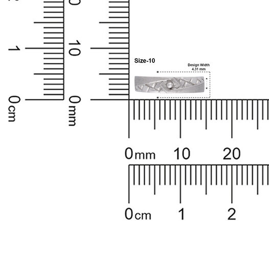 RN for L - plain platinum