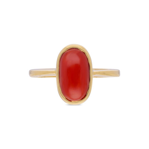 Plain Gold Ladies Ring in Casting