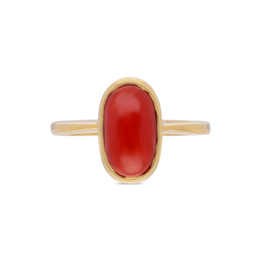 Plain Gold Ladies Ring in Casting