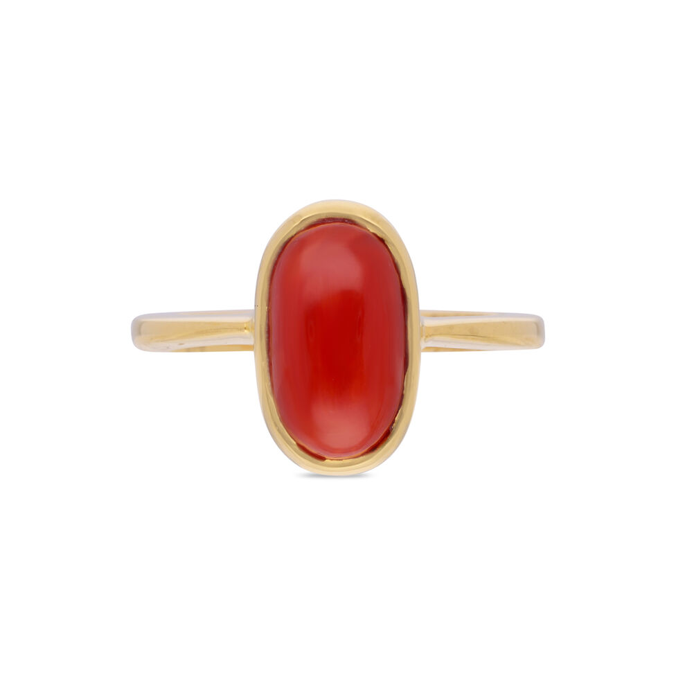 Plain Gold Ladies Ring in Casting