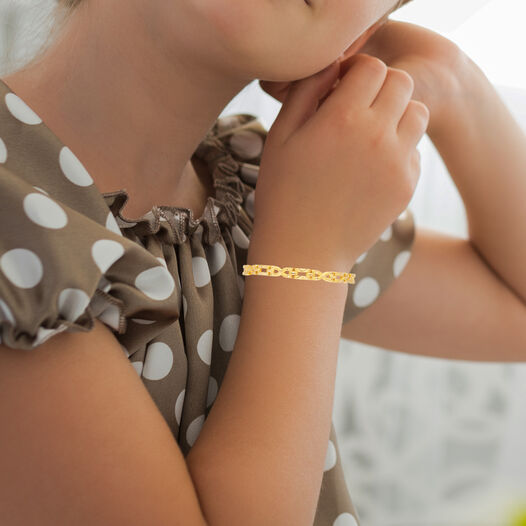 GoldBangle odd Set with Labgrown Diamond