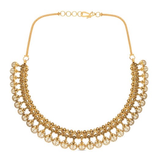 GoldNecklace inbeads/'Jomala ' Design