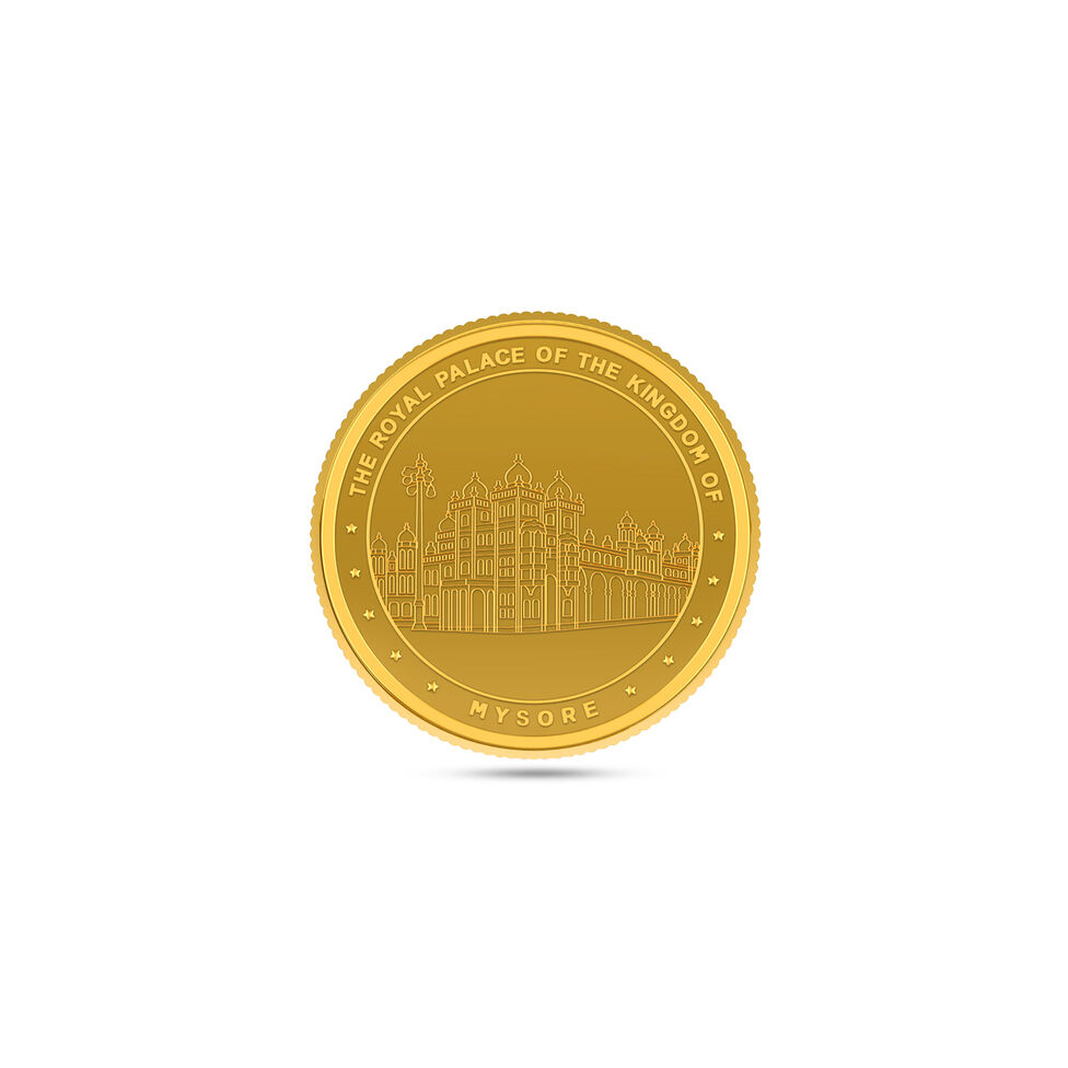 GOLD MYSOREPALACE COINC.KRISHNIAH CHETTY