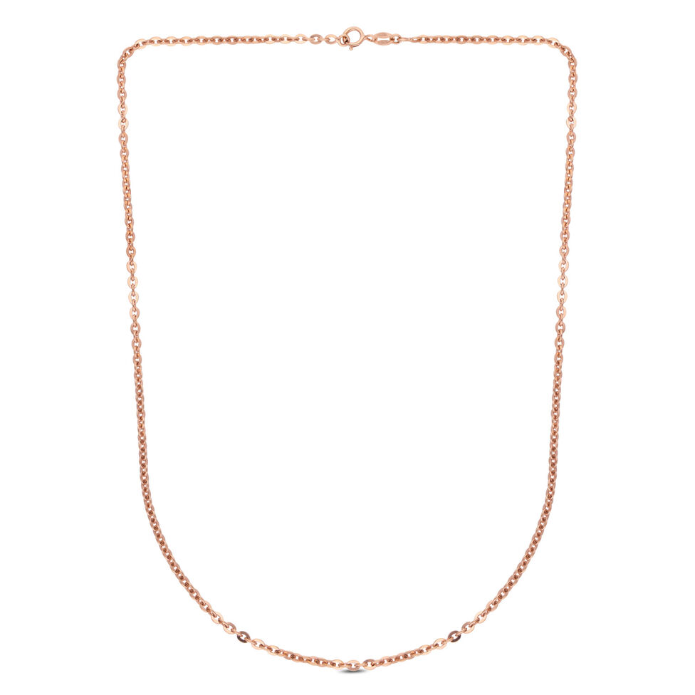 Plain Gold Chain with casting Motifs