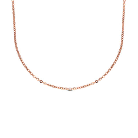 Plain Gold Chain with casting Motifs