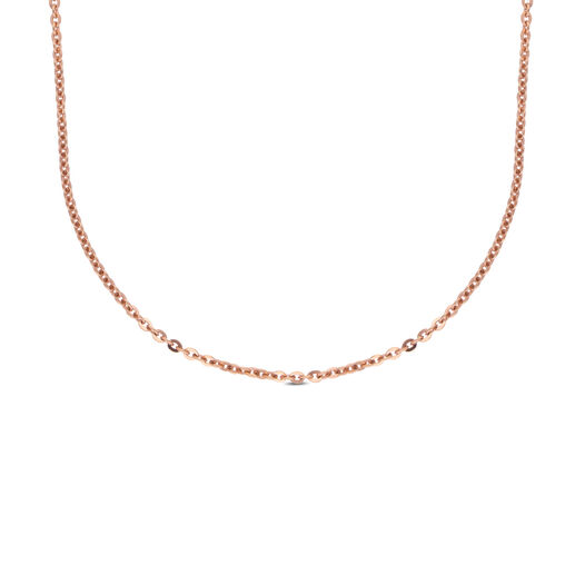 Plain Gold Chain with casting Motifs