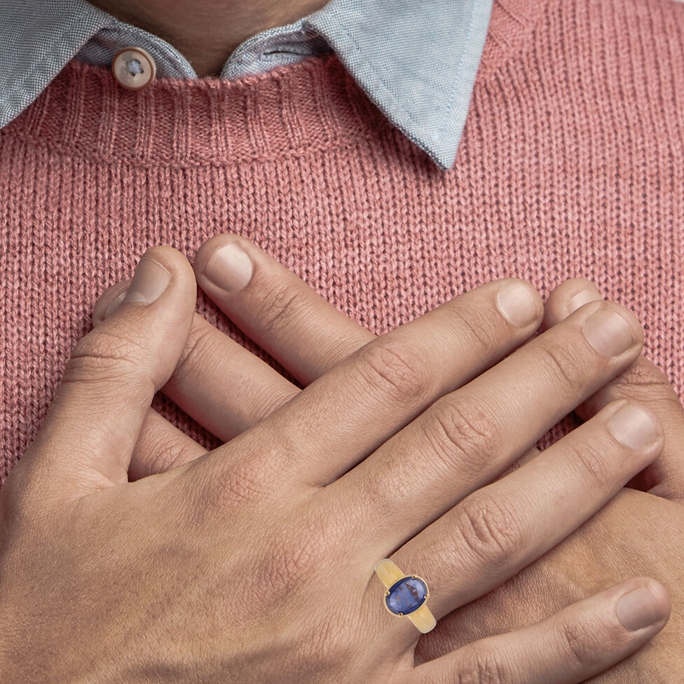 Plain Gold Ladies Ring in Casting