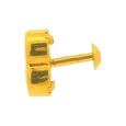 Gemset Nose screw inFiligree/DieGold