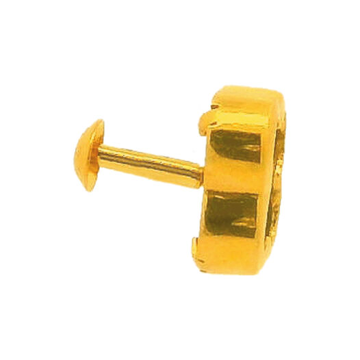 Gemset Nose screw inFiligree/DieGold