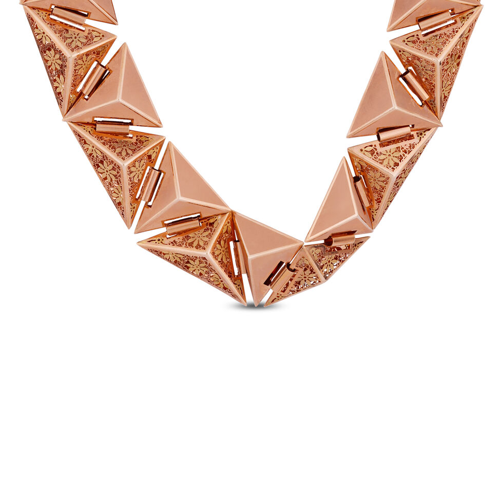 GemsetGold Necklace in Casting