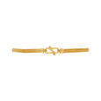 Gemset Golusu Bangle Plain