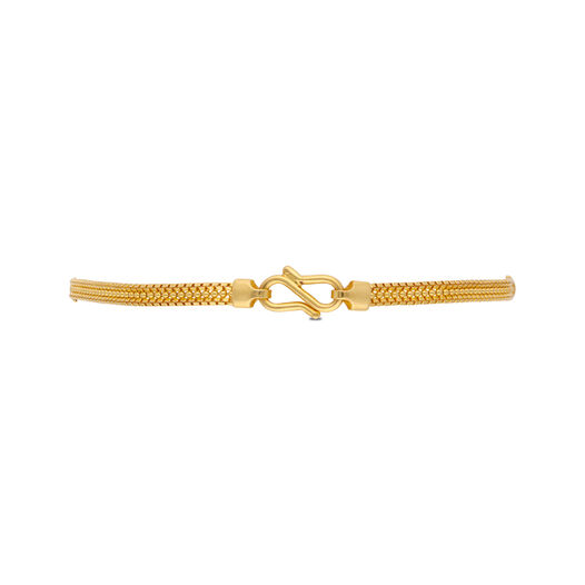 Gemset Golusu Bangle Plain