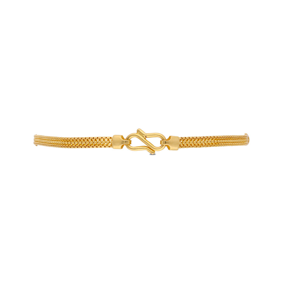 Gemset Golusu Bangle Plain