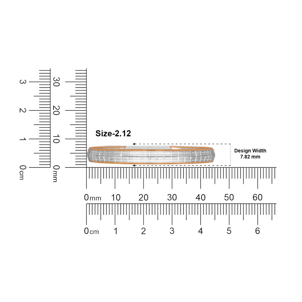 BO in stiff band pattern with solitaire