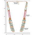 Plain Gold Extender Rings pattern chain