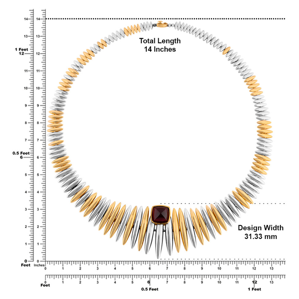 GoldNecklace inbeads/'Jomala ' Design