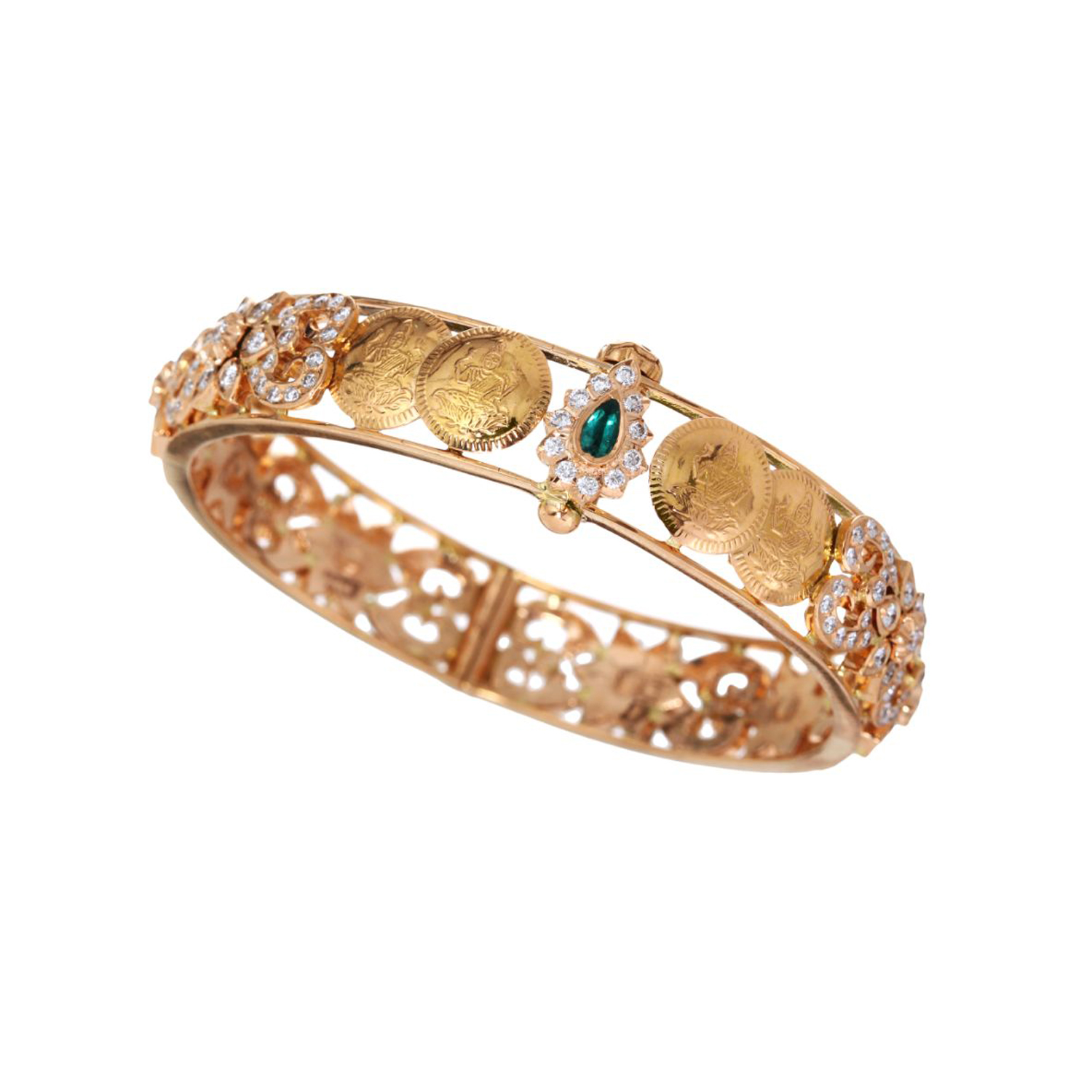 Closed Setting Diamond Bracelet 